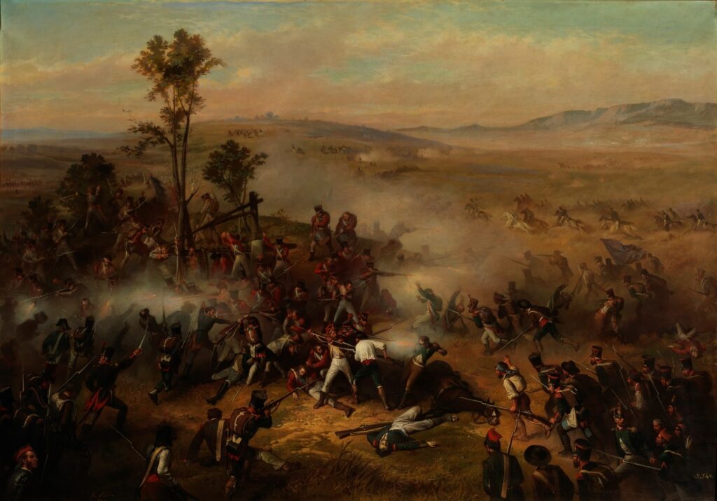La batalla de Bailen, uno de los enfrentamientos más importantes de la Guerra de Independencia española