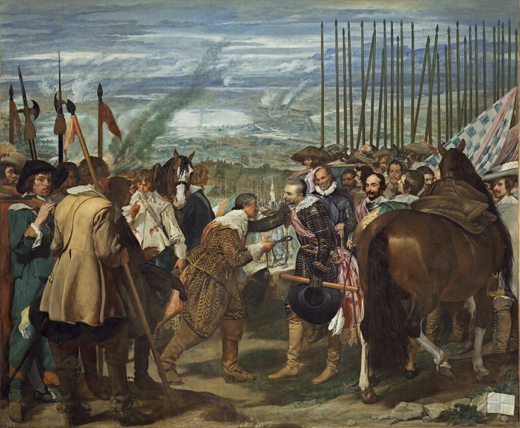 La rendición de Breda, una obra de Diego Velázquez