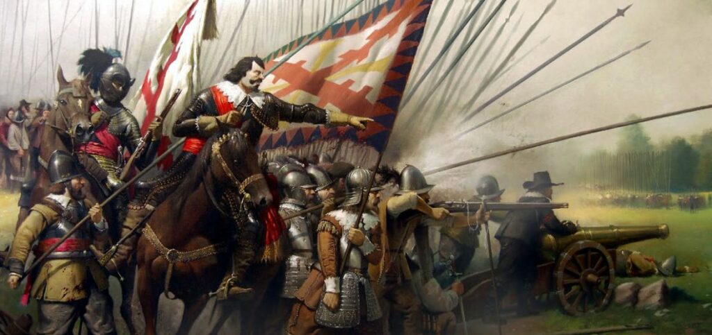 Los tercios españoles luchando en Flandes