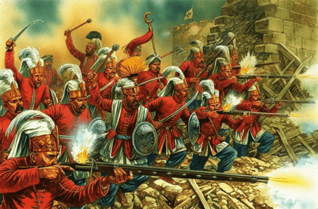 Los Jenízaros, las unidades de élite del Imperio Otomano