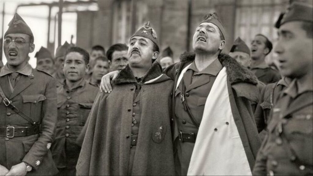 Francisco Franco y José Millán-Astray