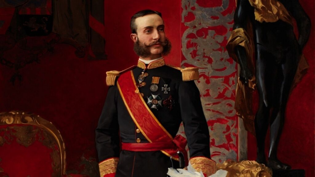 Retrato del Rey Alfonso XII