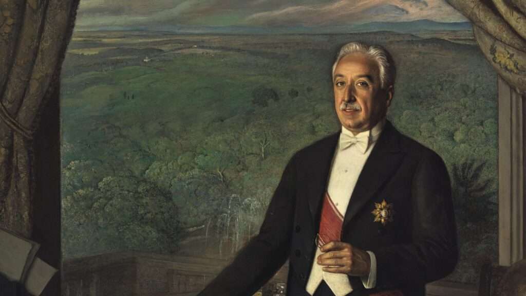 Retrato del presidente de la Segunda República Nieto Alcalá-Zamora. Imagen del Banco de España
