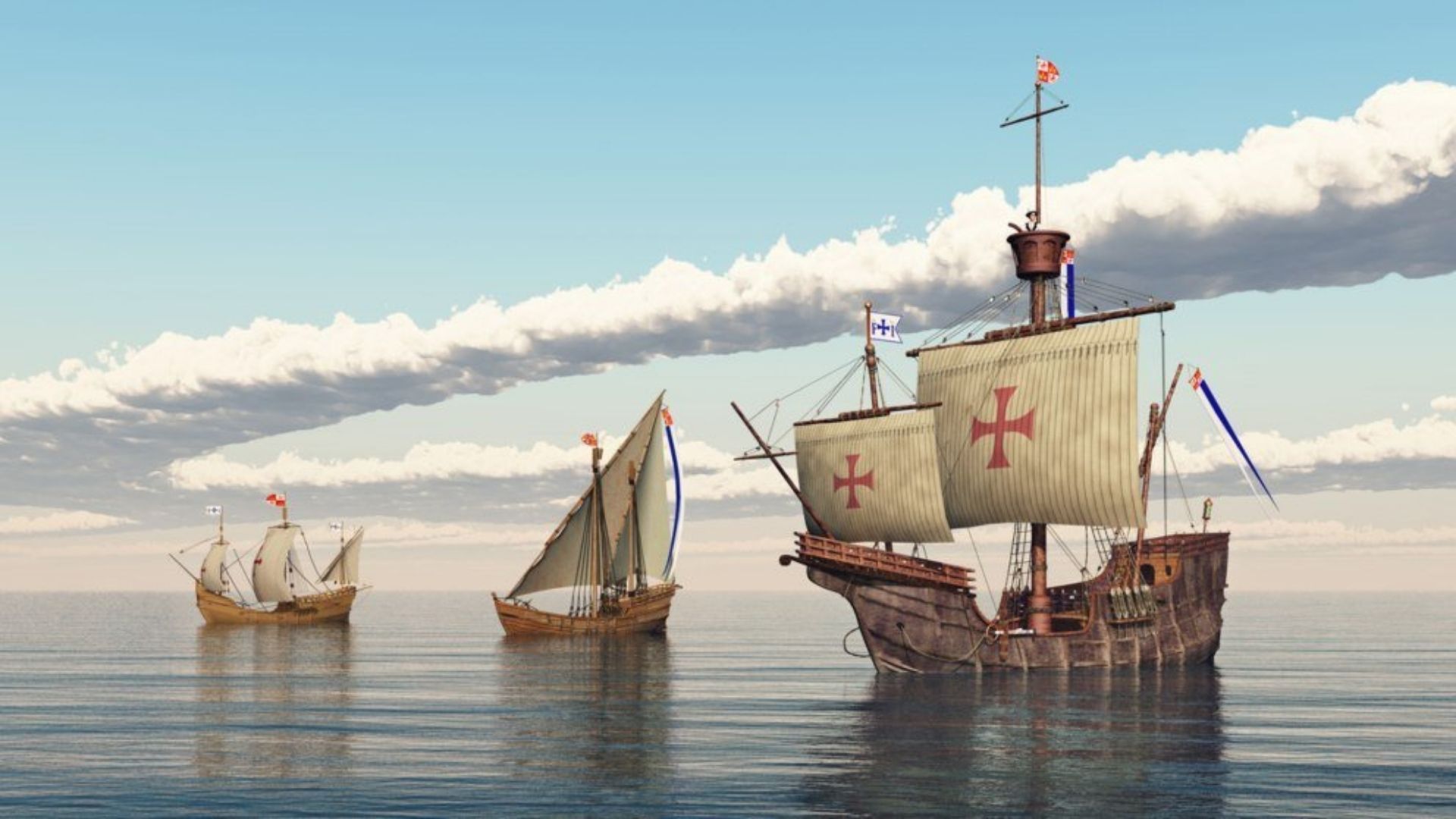 Las tres embarcaciones castellanas que descubrieron América