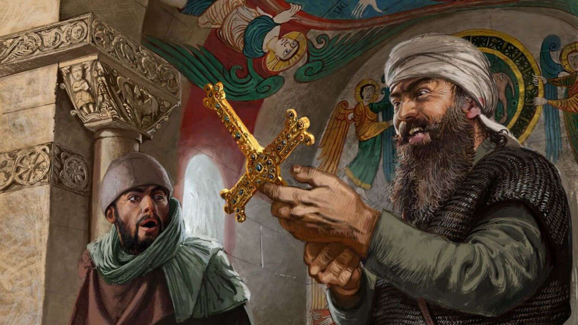 El ataque de Almanzor a Santiago de Compostela, cuando el gran caudillo musulmán robó el más preciado símbolo de la ciudad