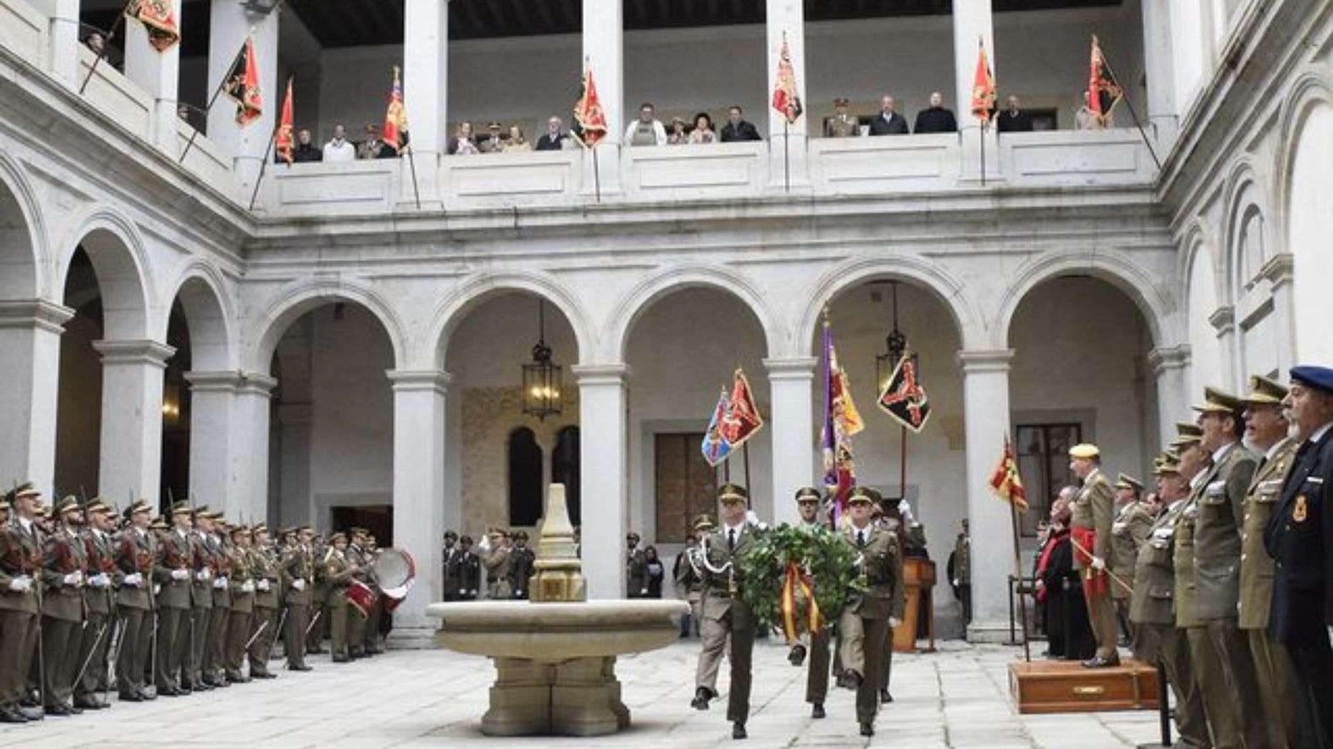El Real Colegio de Artillería, la academia militar más antigua del mundo en activo. Fotografía de Alcazar de Segovia