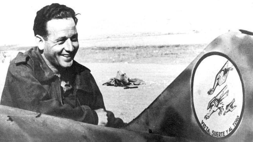 El capitán Joaquín García-Morato, el gran as de la aviación española