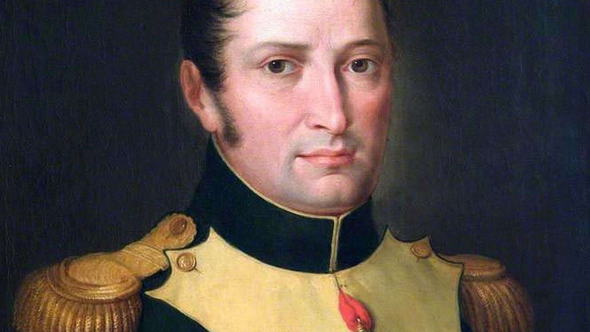 José Bonaparte, uniformado para el combate