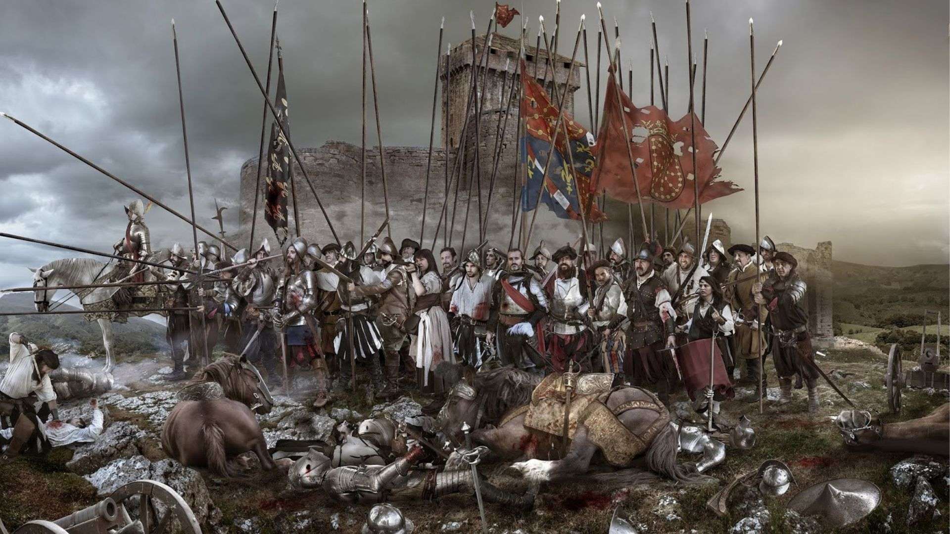 La batalla de San Marcial, obra de Jordi Bru