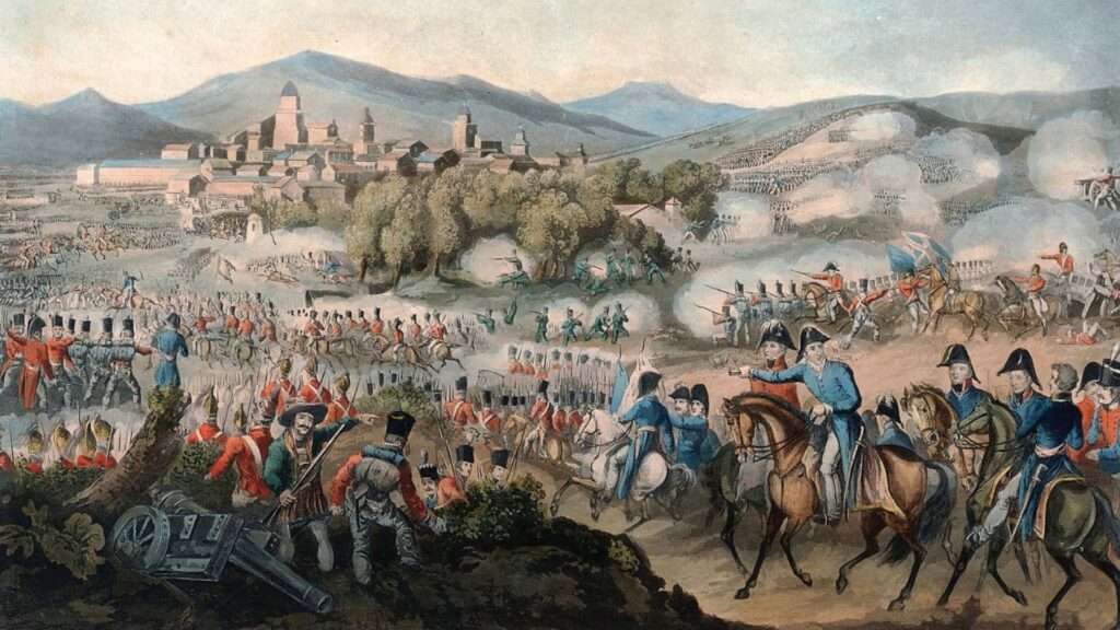 La batalla de Victoria, uno de los enfrentamientos más decisivos de la Guerra de Independencia española
