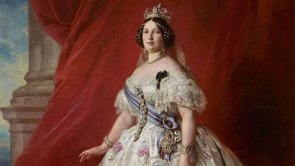 Retrato de la Reina Isabel II de España