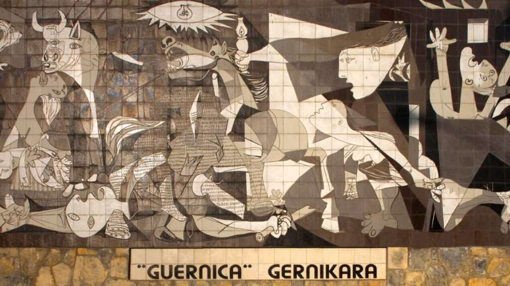 La obra de Pablo Picasso titulada 'Guernica'
