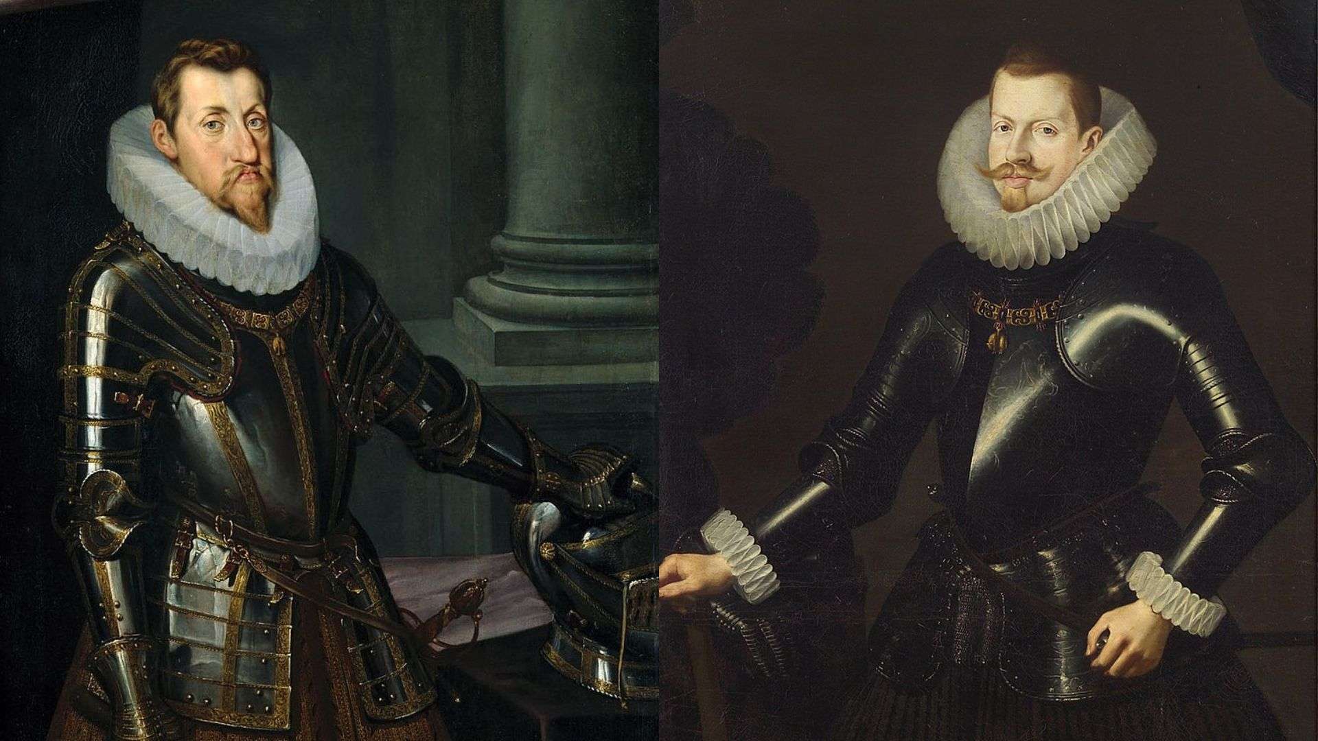 Los Reyes Fernando II de Habsburgo y Felipe III de España, protagonistas del tratado de Oñate