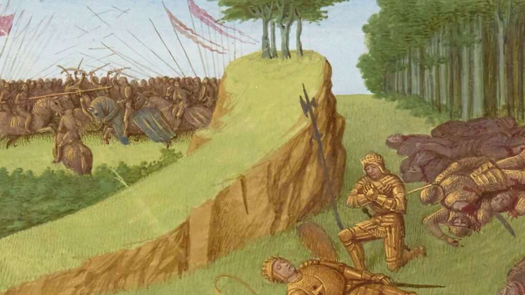 Los vascones derrotan a Carlomagno en la batalla de Roncesvalles