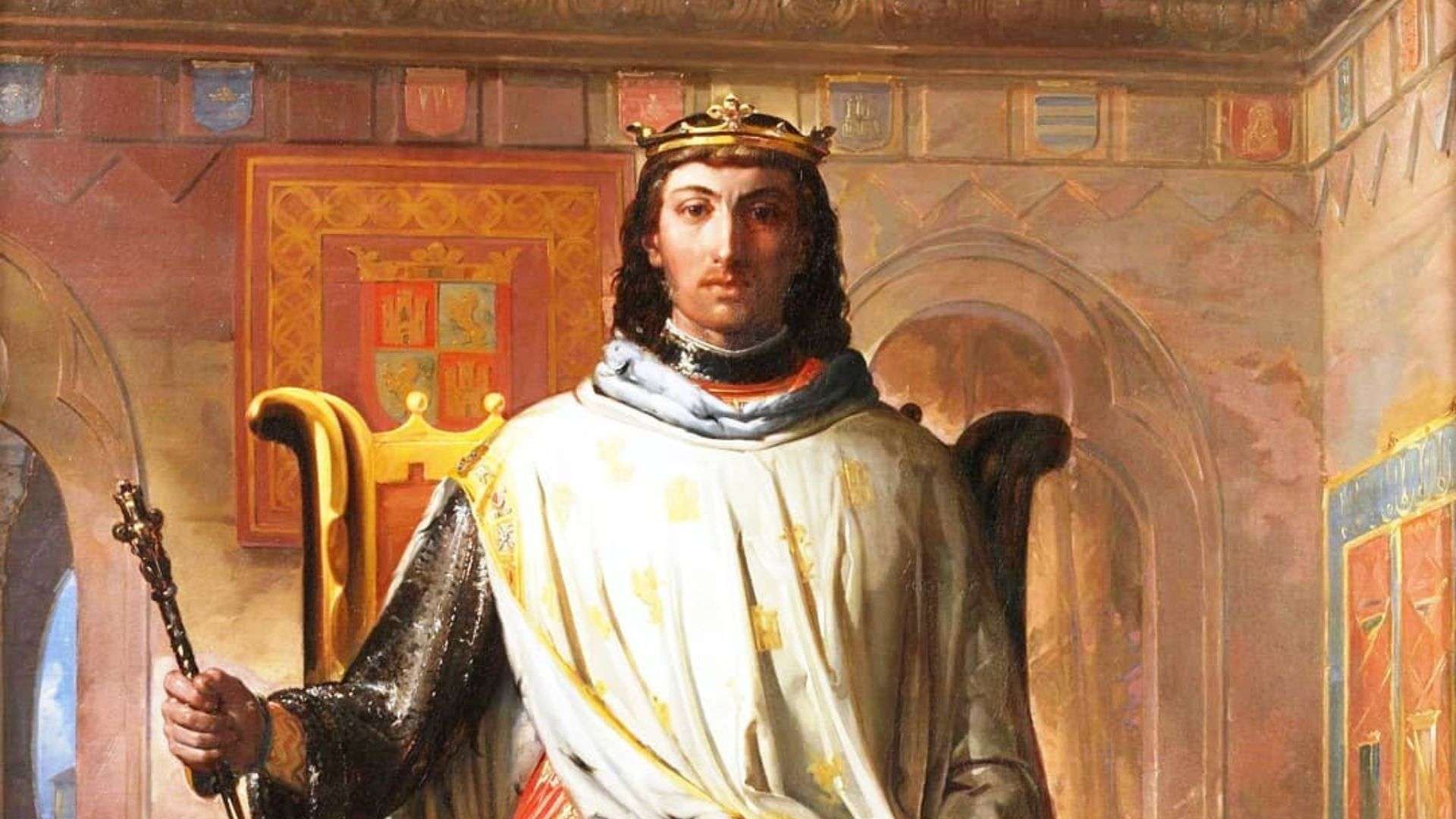 Retrato del Rey Alfonso XI de Castilla y León