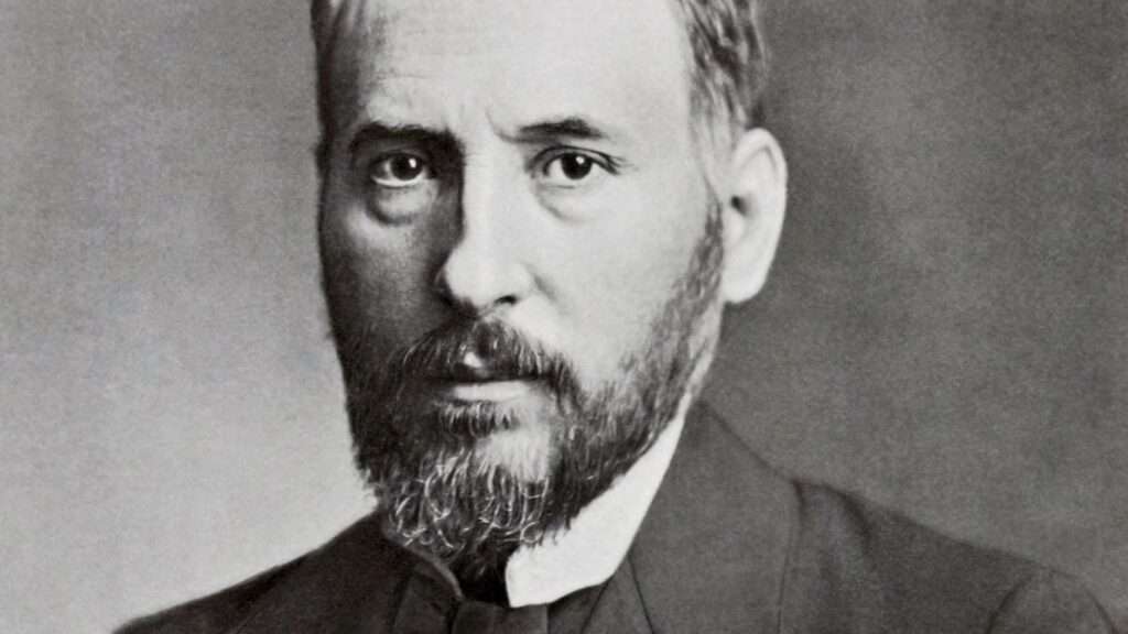 Fotografía de Santiago Ramón y Cajal, premio Nobel de medicina