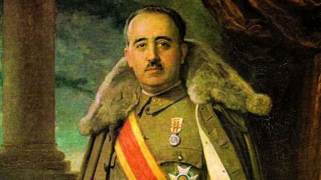 Retrato de Francisco Franco, Jefe de Estado y Generalísimo de los ejércitos del bando sublevado