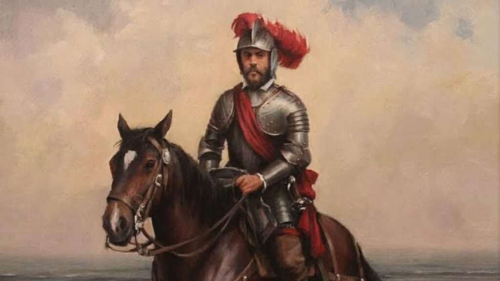 Hernán Cortés, el conquistador español que puso fin al reinado del Imperio Azteca.