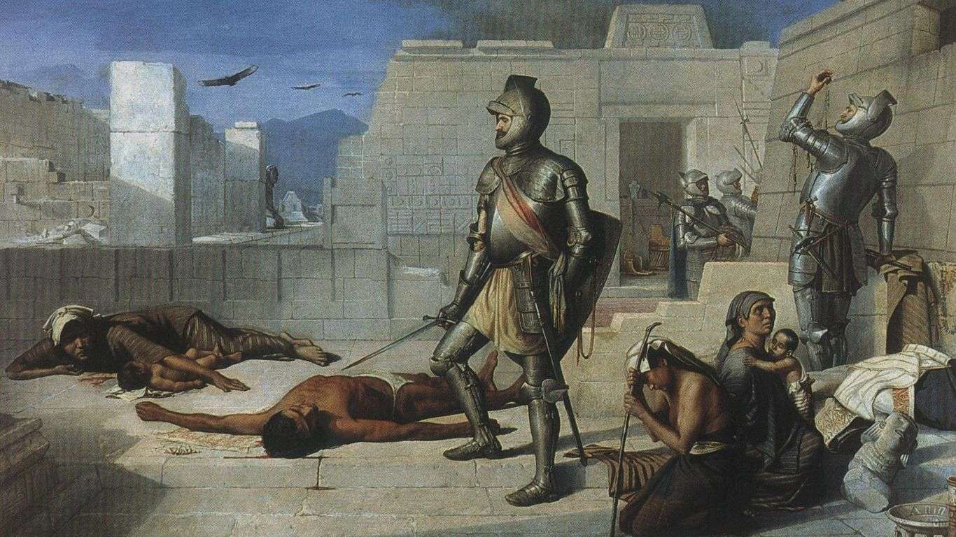 Hernán Cortés y la matanza del pueblo de Cholula
