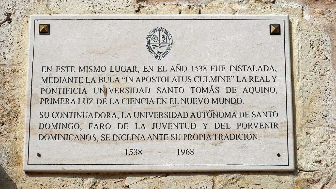La Universidad de Santo Tomás de Aquino, la más antigua universidad del continente americano