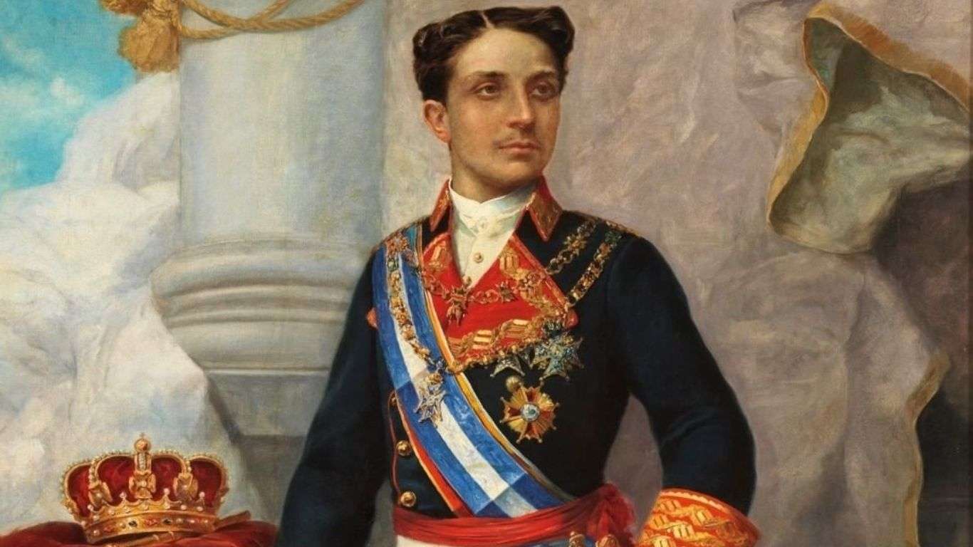 Retrato de Alfonso XII, el Rey que restauró la Casa de Borbón en el trono español