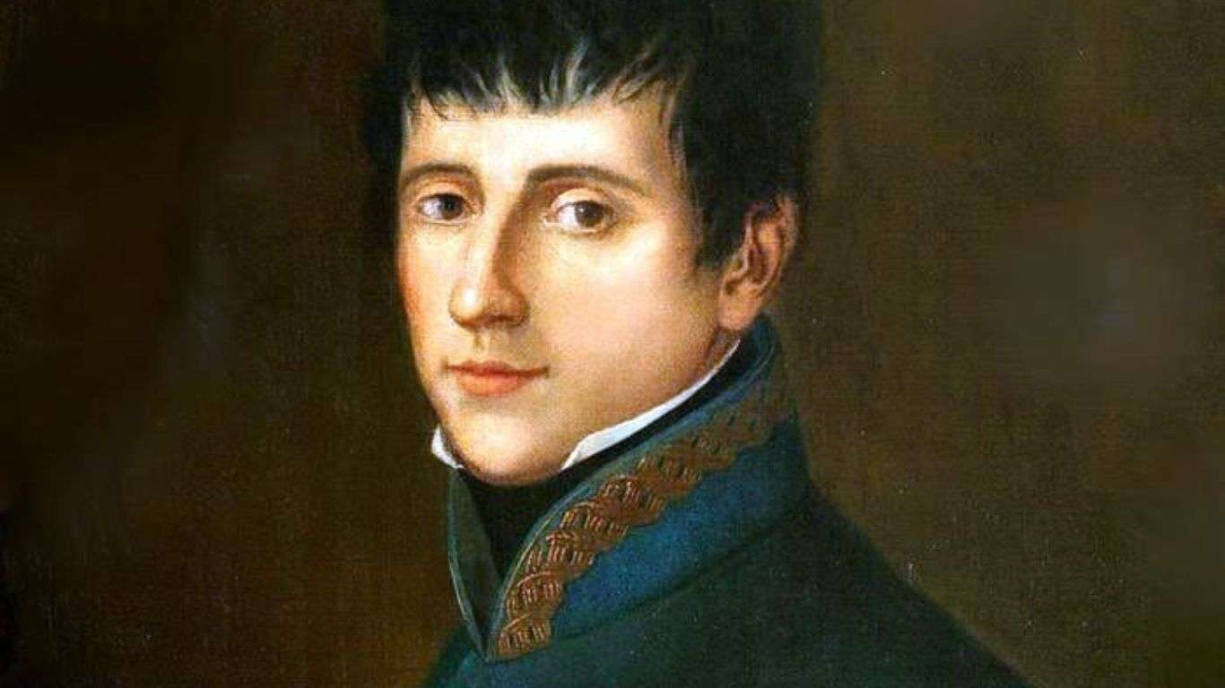 Retrato de Rafael del Riego, el general que se sublevó contra el absolutismo del Rey Fernando VII