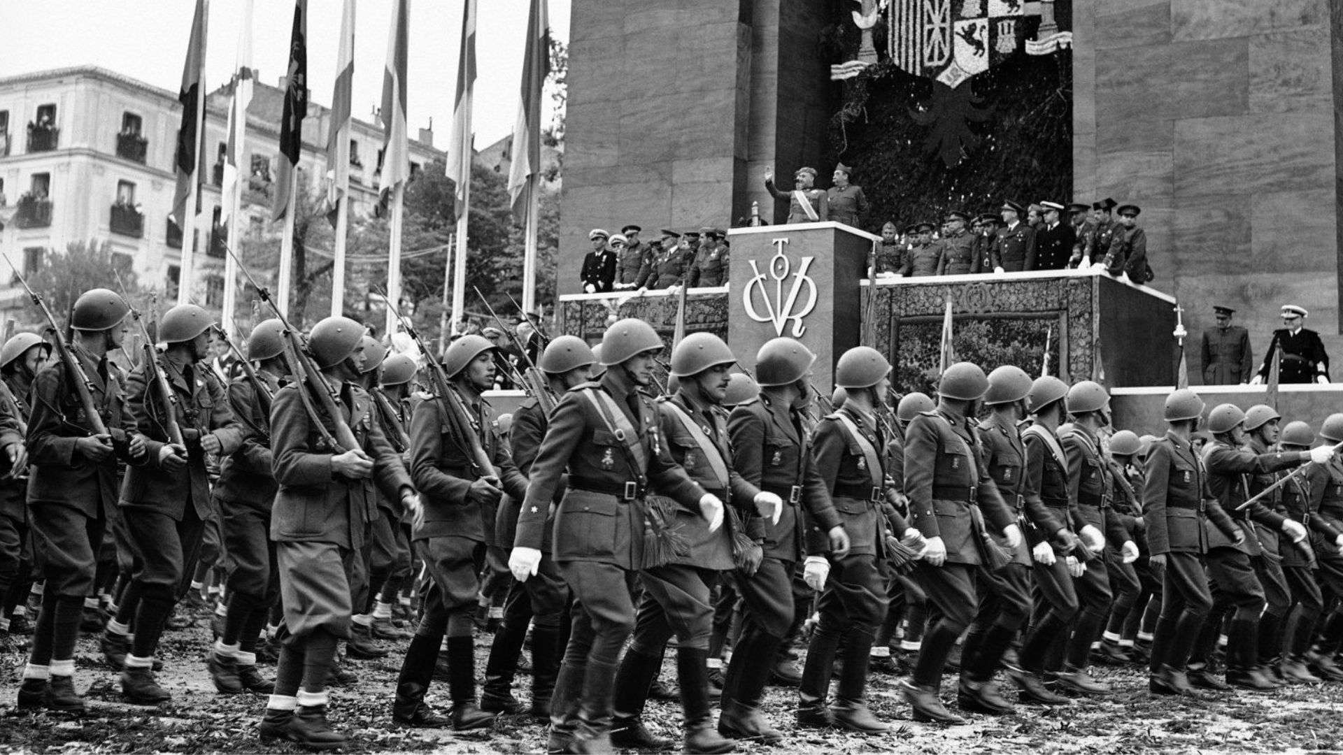 Desfile de la victoria de la Guerra Civil Española del bando sublevado